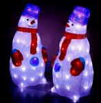 Светодиодная LED фигура «Снеговик»